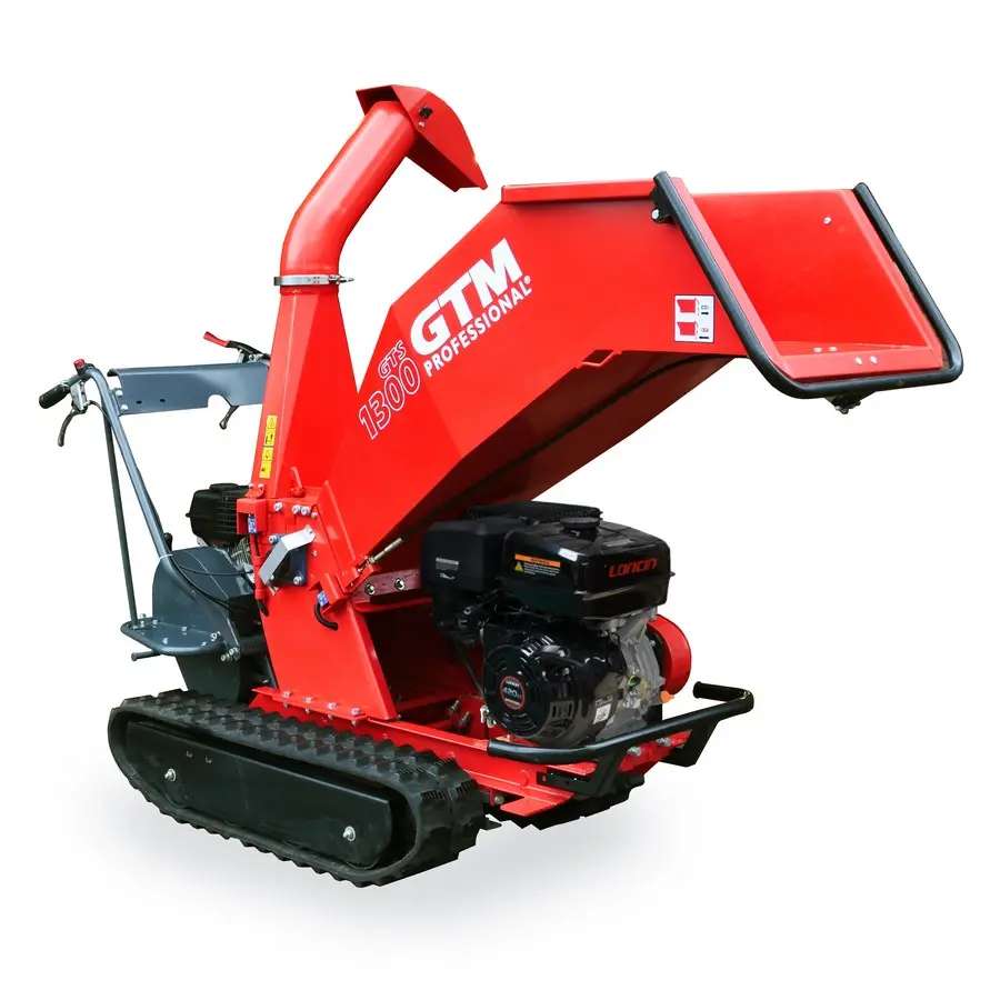 Broyeur GTM 1300R tracté sur chenilles