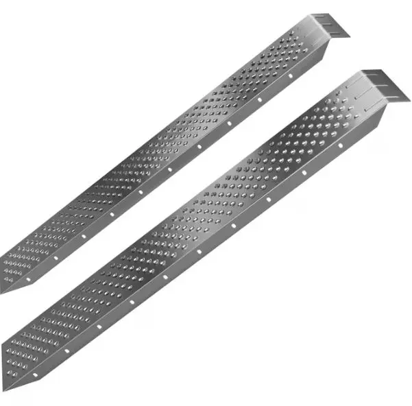 [W135186] Rampe de chargement Alu courbée - 400 Kg